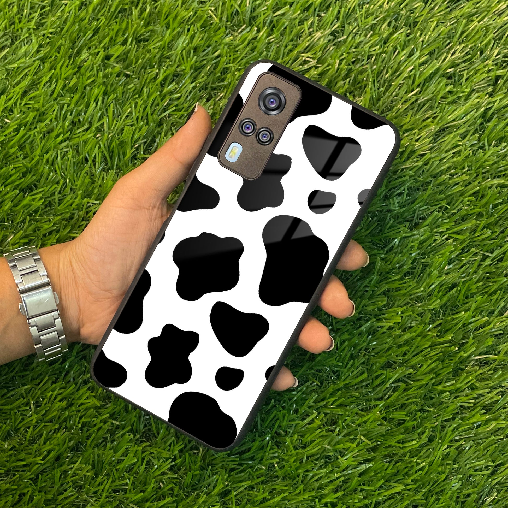 Cow Print Glass Phone Case And Cover For Vivo ShopOnCliQ