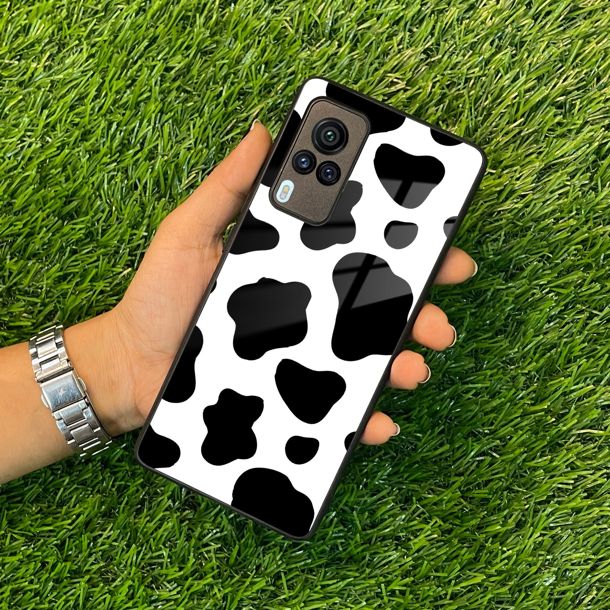 Cow Print Glass Phone Case And Cover For Vivo ShopOnCliQ