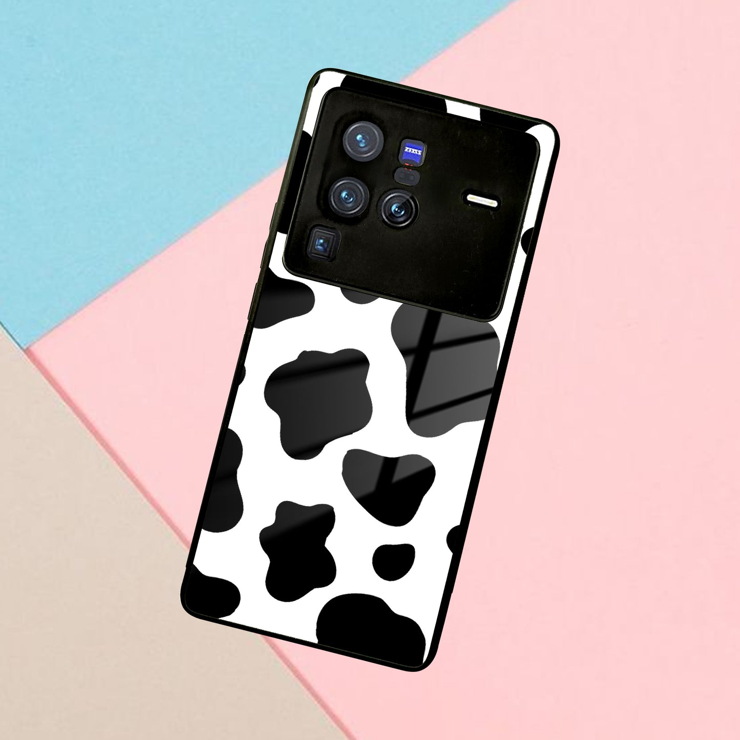 Cow Print Glass Phone Case And Cover For Vivo ShopOnCliQ