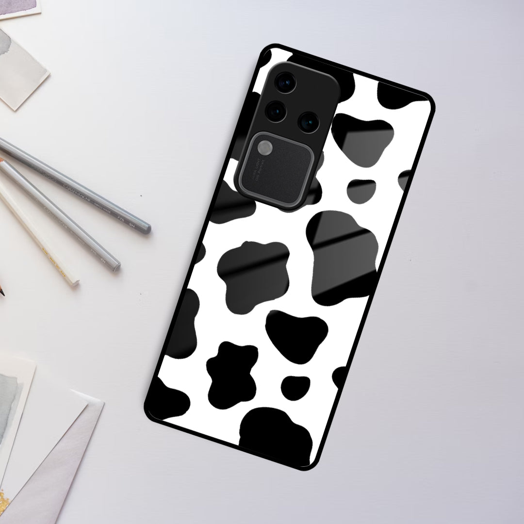 Cow Print Glass Phone Case And Cover For Vivo ShopOnCliQ