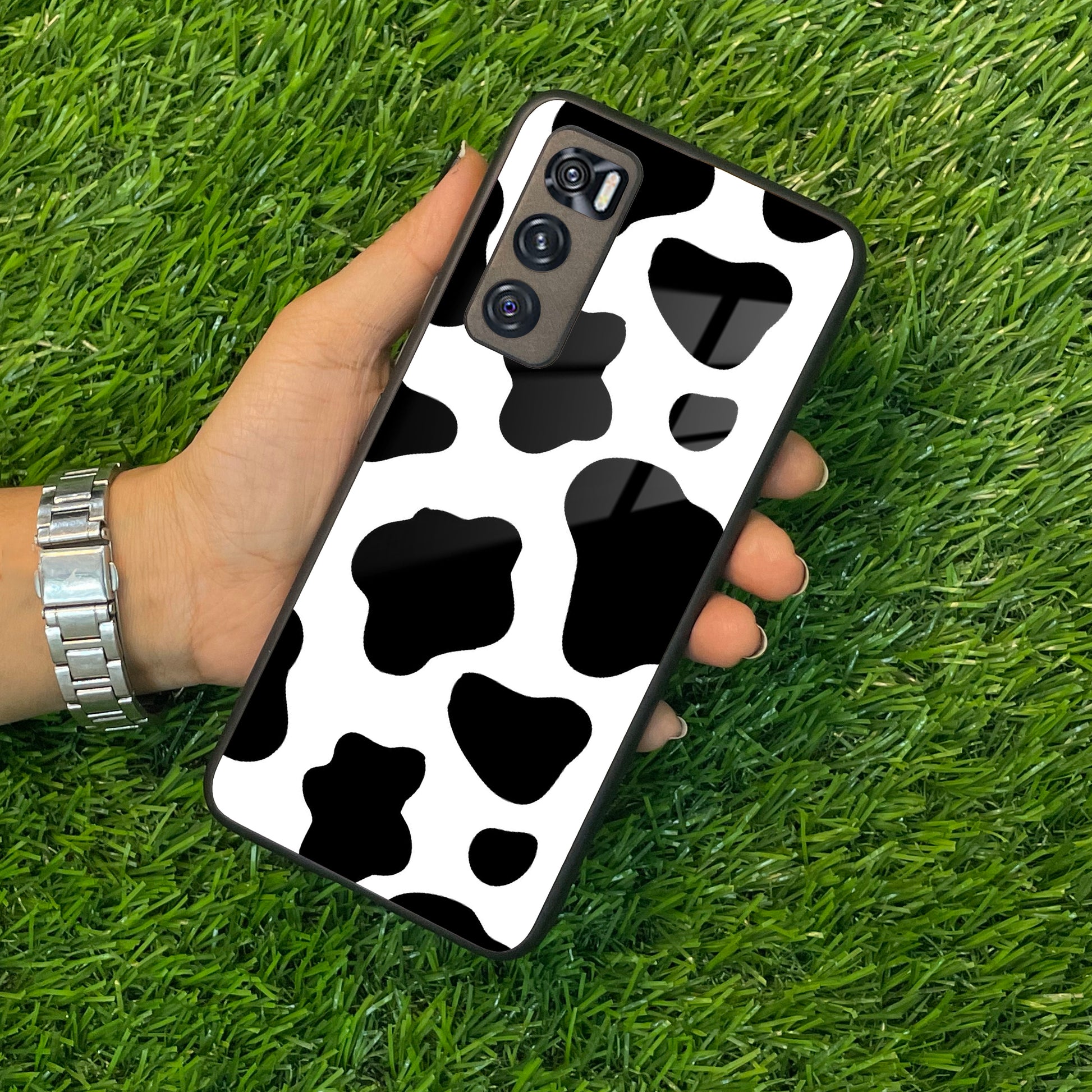 Cow Print Glass Phone Case And Cover For Vivo ShopOnCliQ