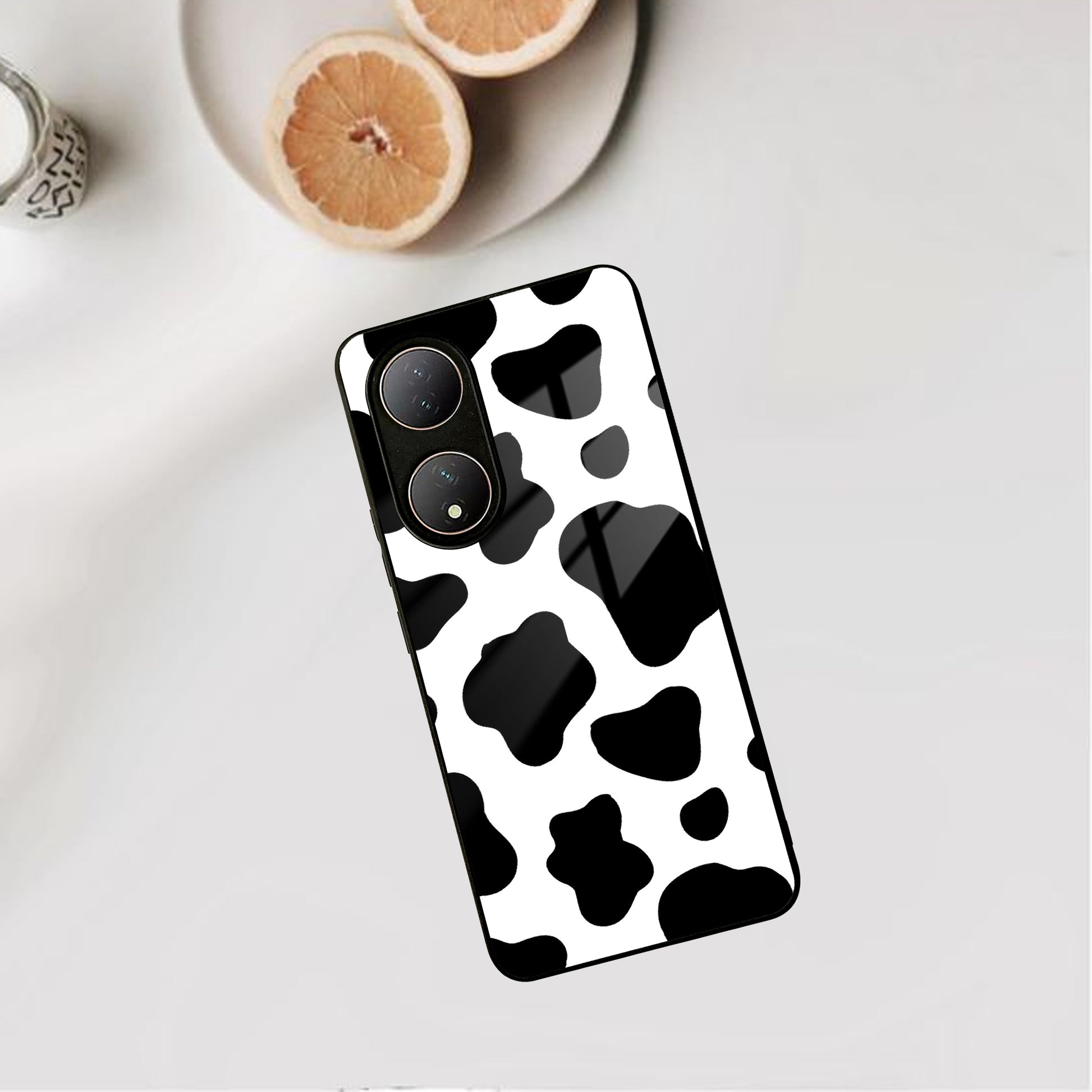 Cow Print Glass Phone Case And Cover For Vivo ShopOnCliQ