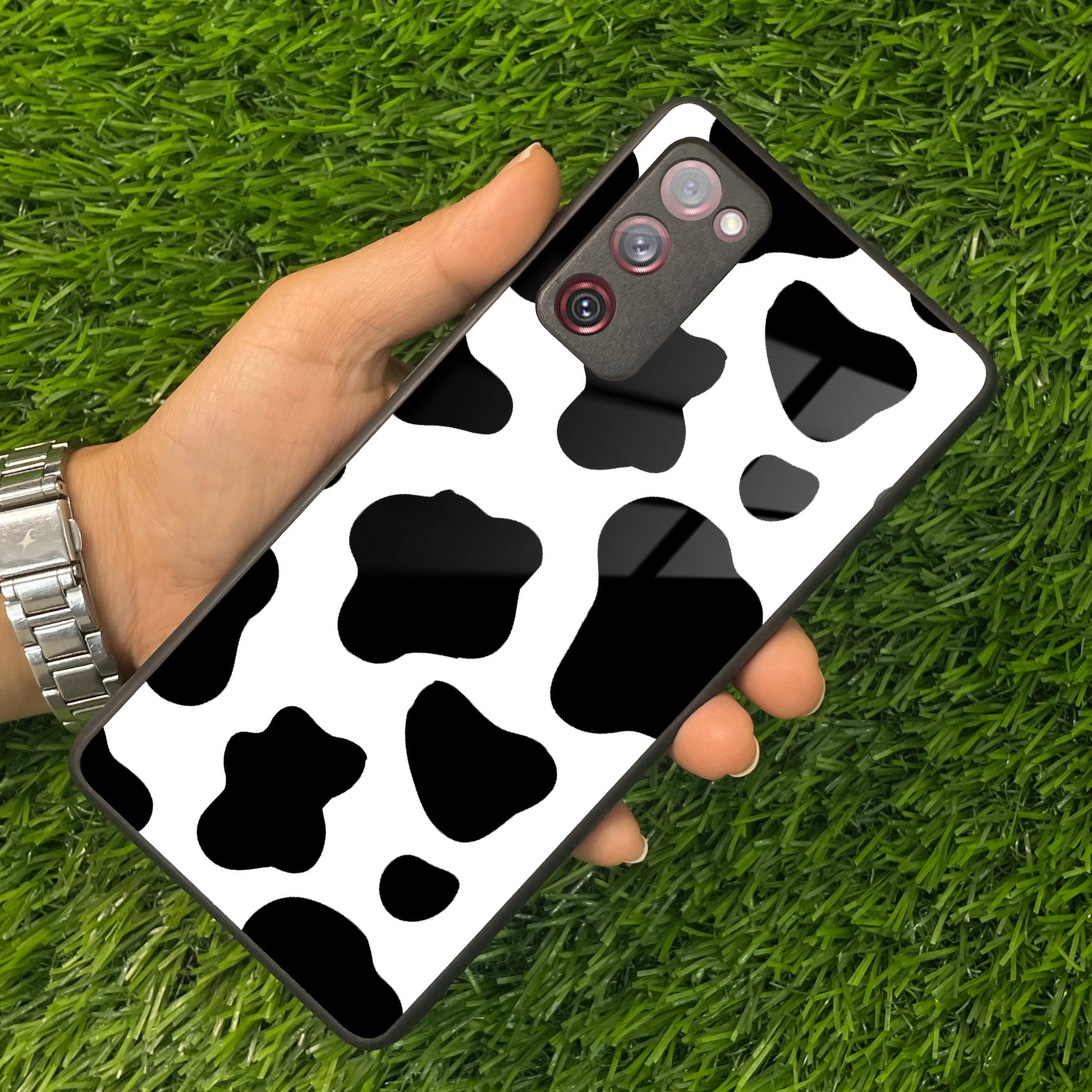 Cow Print Glass Phone Case And Cover For samsung ShopOnCliQ