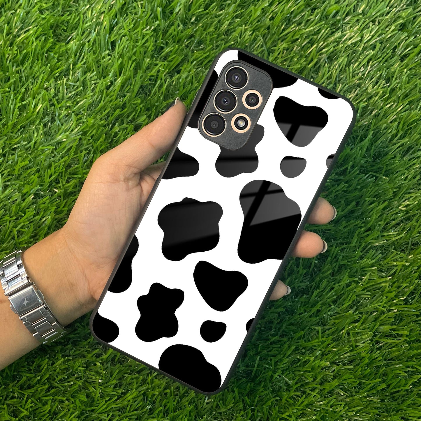 Cow Print Glass Phone Case And Cover For samsung ShopOnCliQ