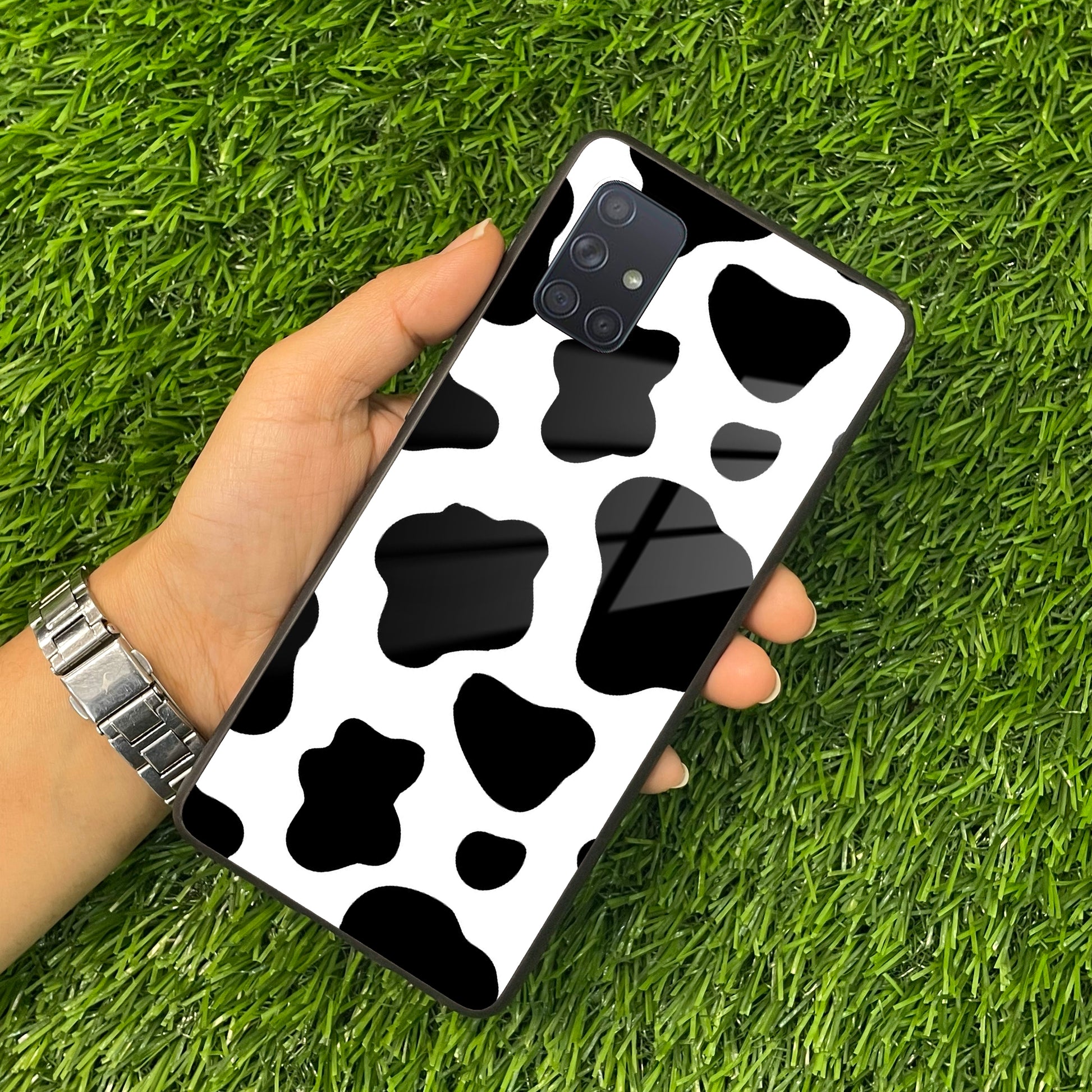 Cow Print Glass Phone Case And Cover For samsung ShopOnCliQ