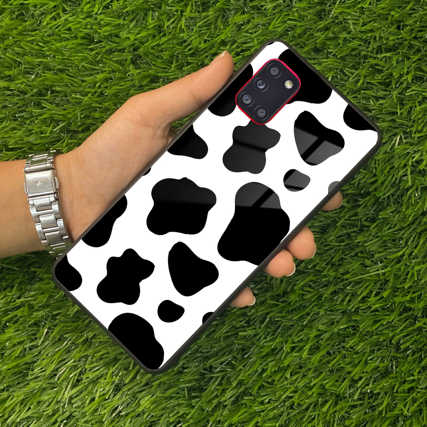 Cow Print Glass Phone Case And Cover For samsung ShopOnCliQ