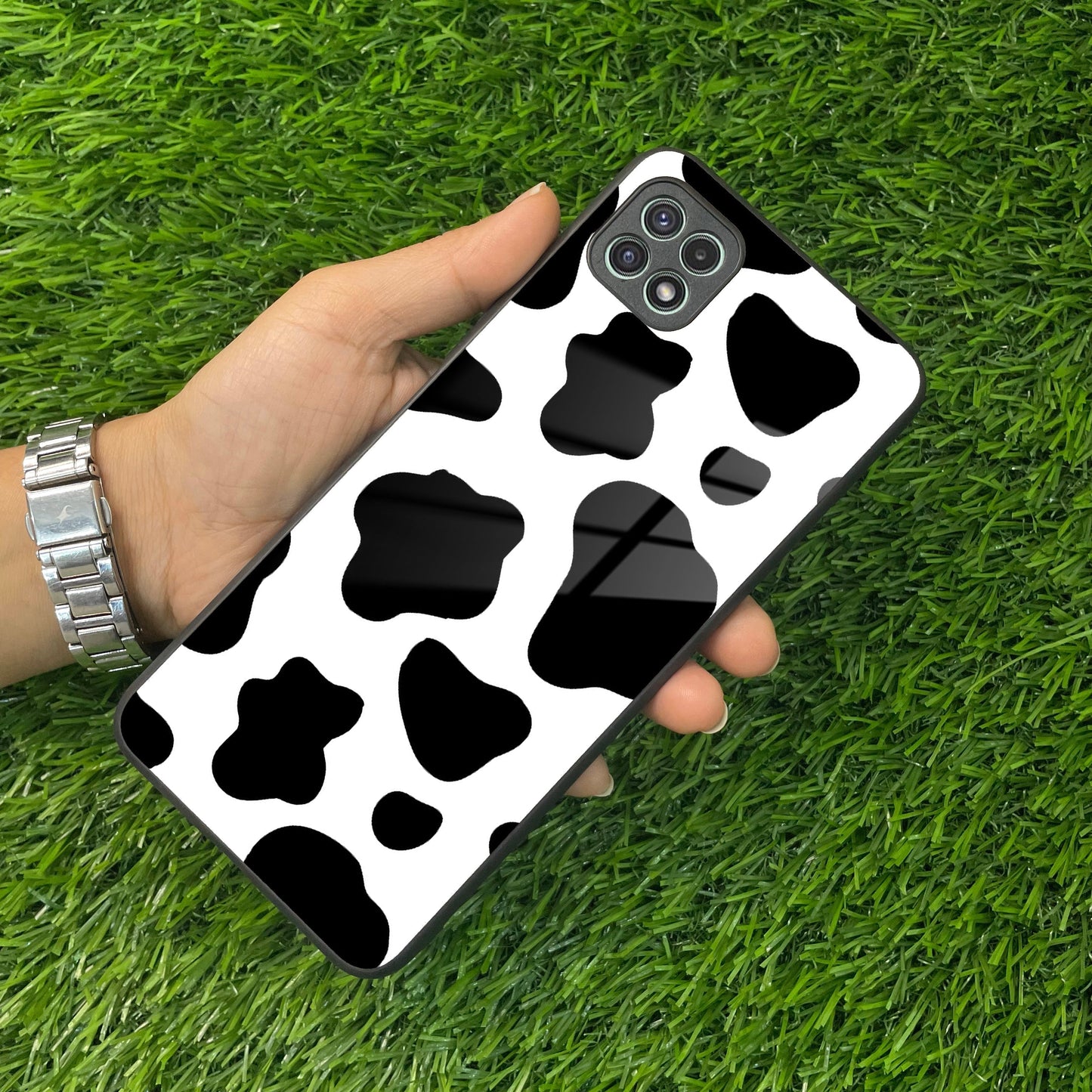 Cow Print Glass Phone Case And Cover For samsung ShopOnCliQ