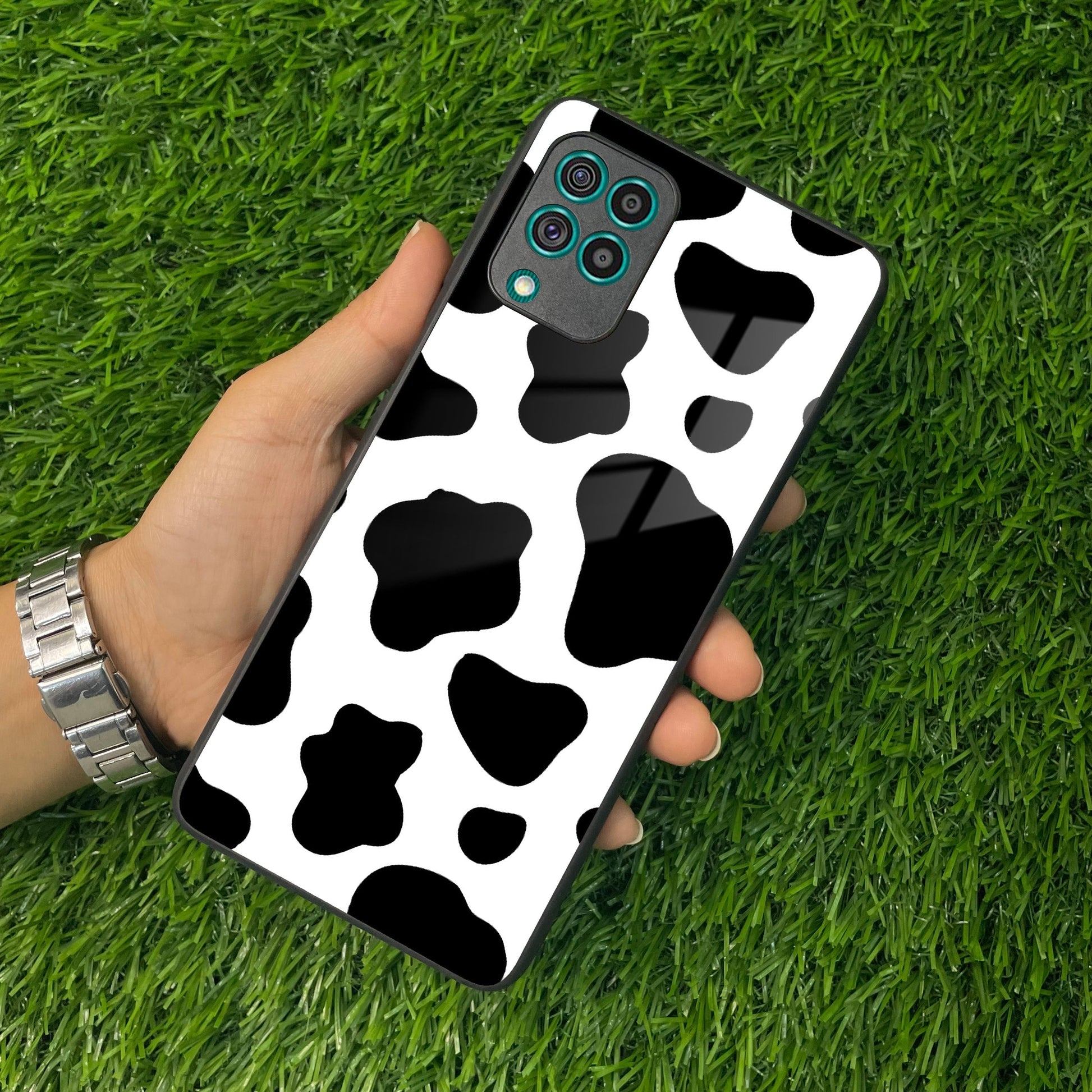 Cow Print Glass Phone Case And Cover For samsung ShopOnCliQ