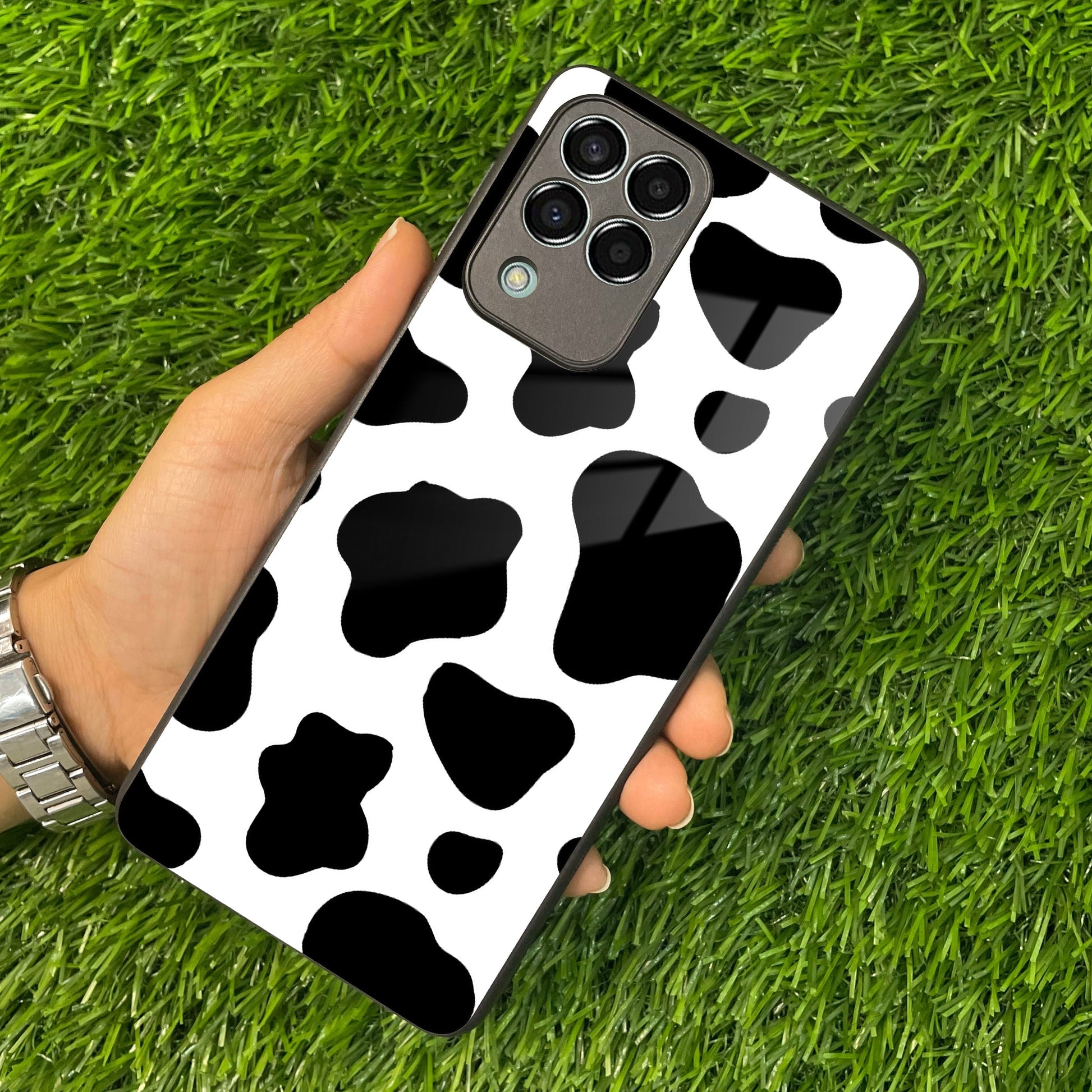 Cow Print Glass Phone Case And Cover For samsung ShopOnCliQ