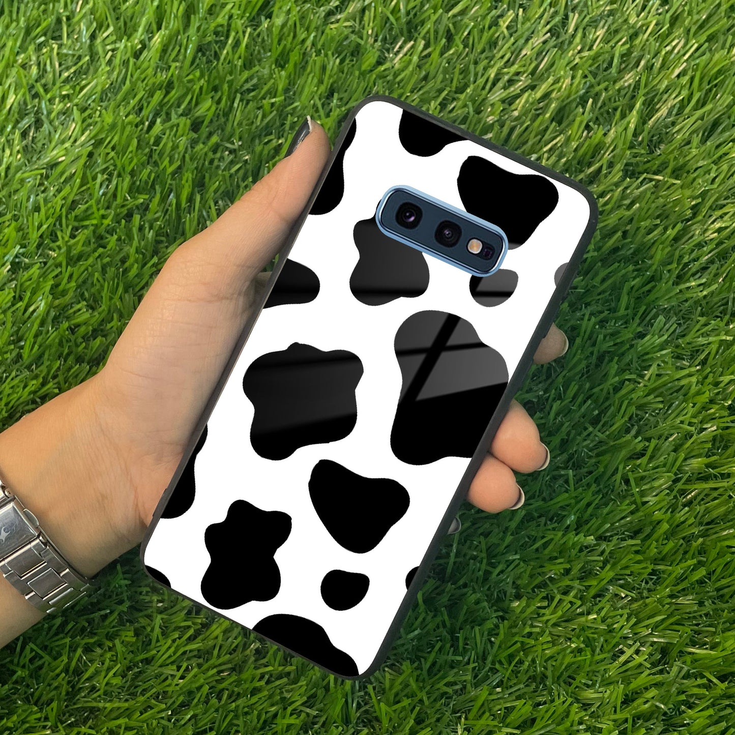 Cow Print Glass Phone Case And Cover For samsung ShopOnCliQ