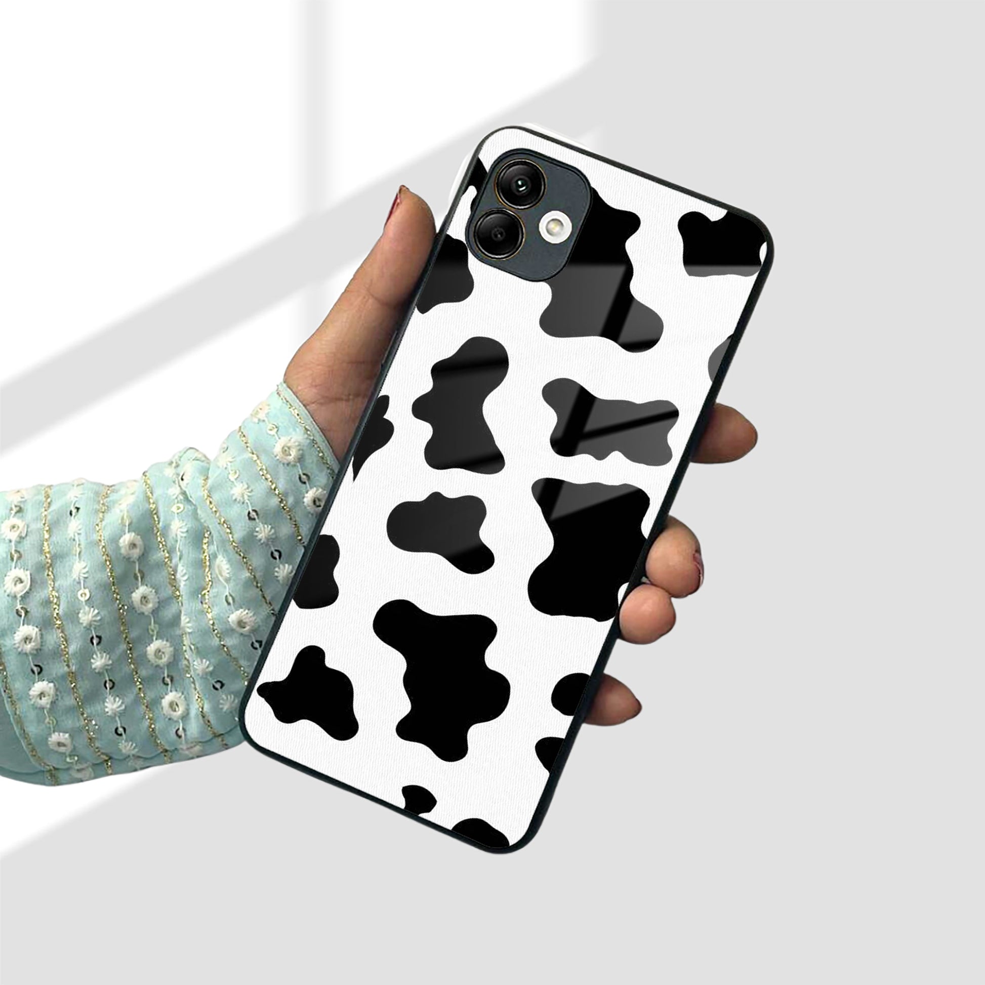 Cow Print Glass Phone Case And Cover For samsung ShopOnCliQ