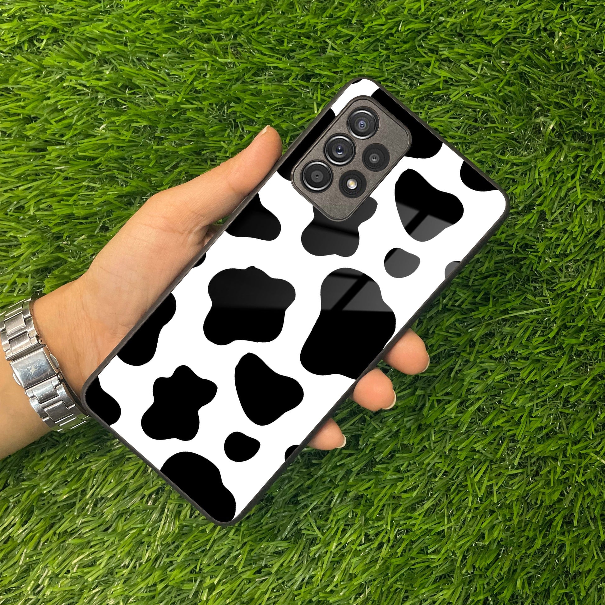 Cow Print Glass Phone Case And Cover For samsung ShopOnCliQ