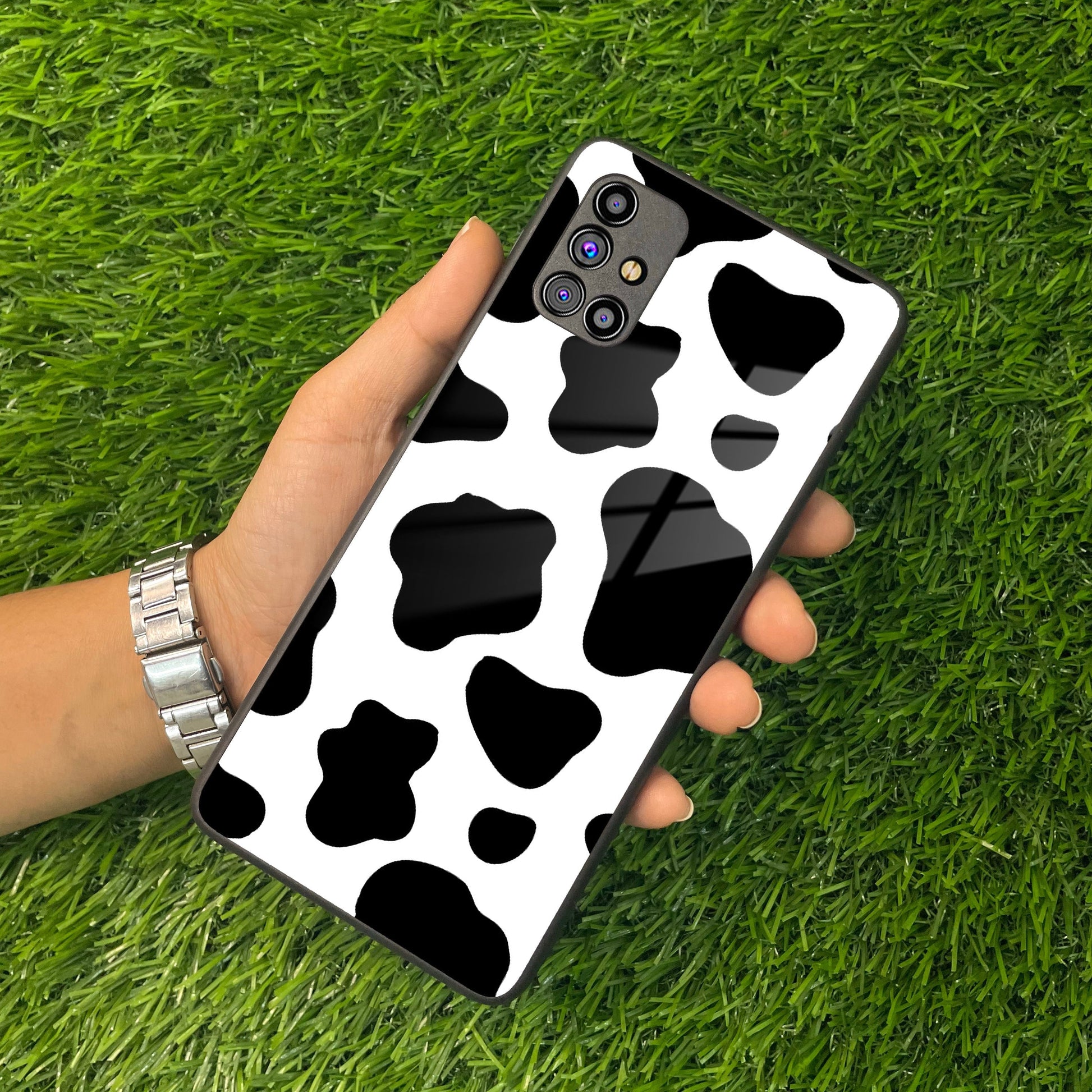 Cow Print Glass Phone Case And Cover For samsung ShopOnCliQ