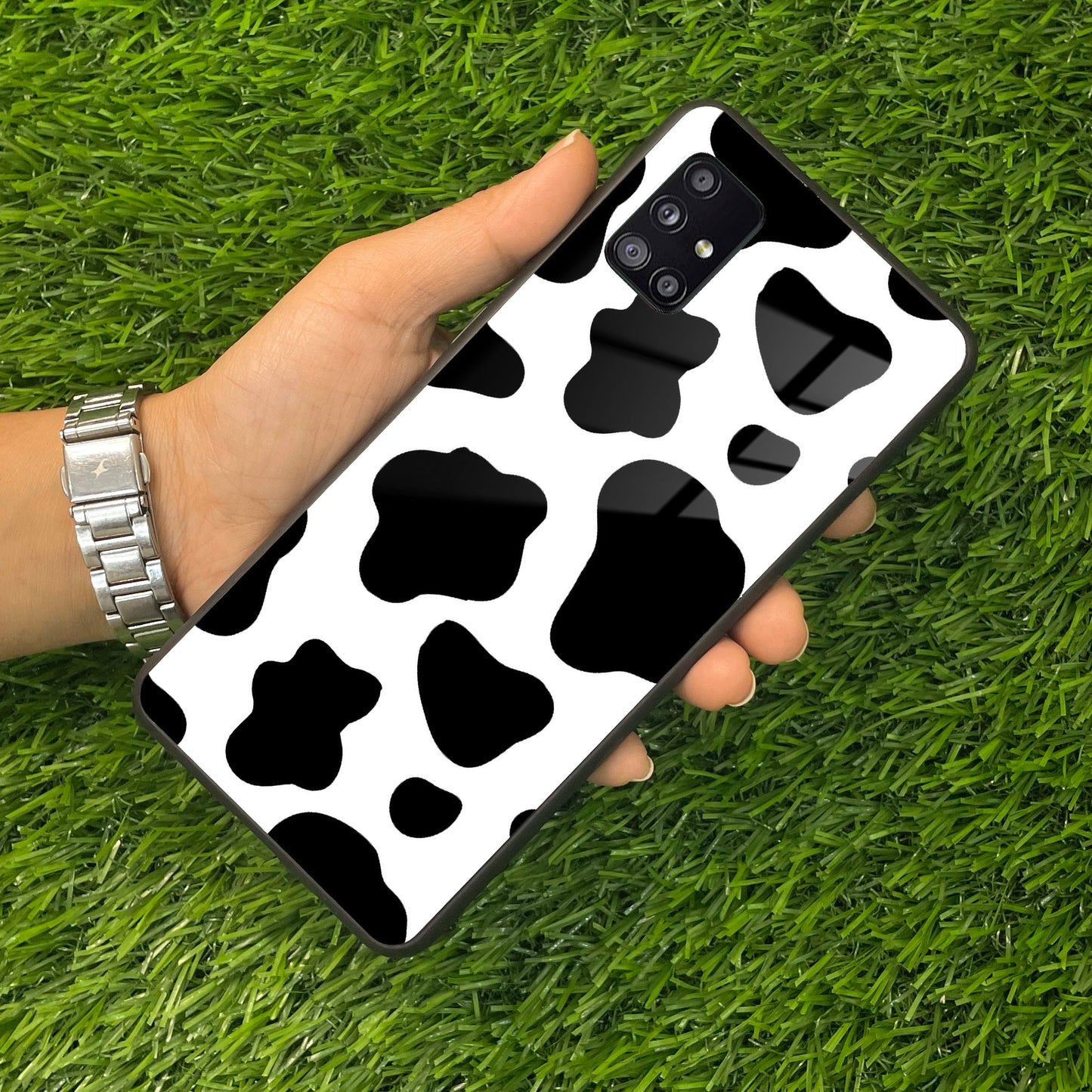 Cow Print Glass Phone Case And Cover For samsung ShopOnCliQ