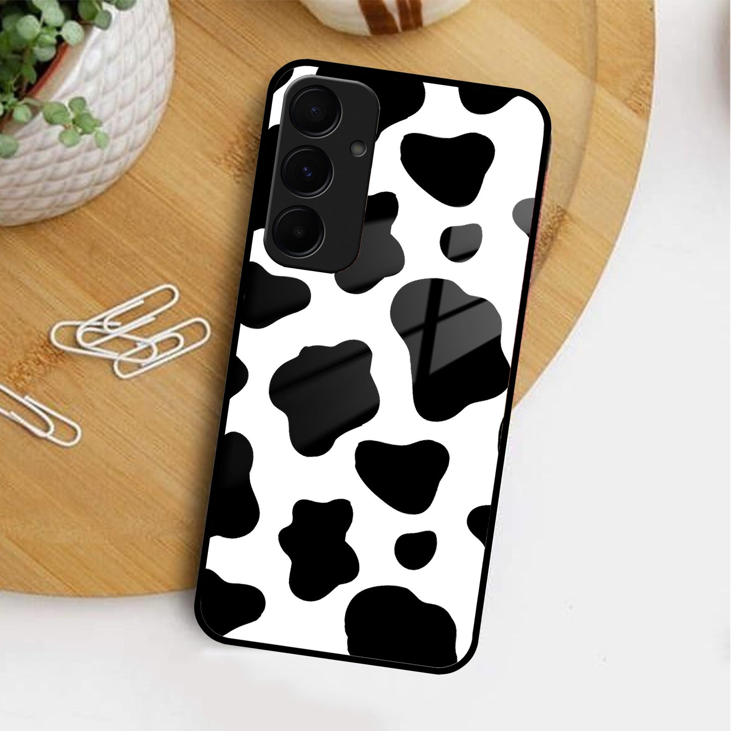 Cow Print Glass Phone Case And Cover For samsung ShopOnCliQ