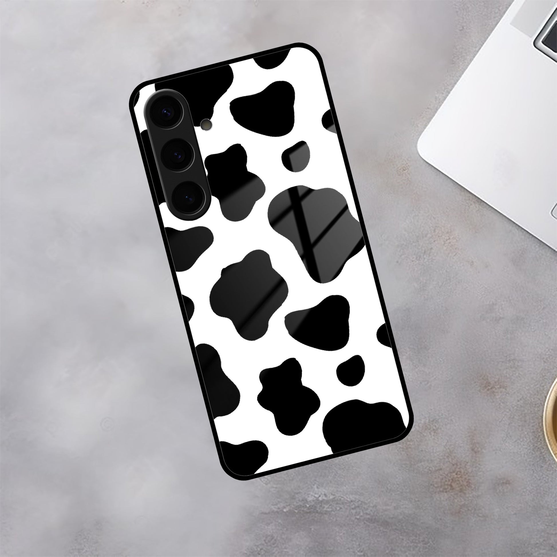 Cow Print Glass Phone Case And Cover For samsung ShopOnCliQ