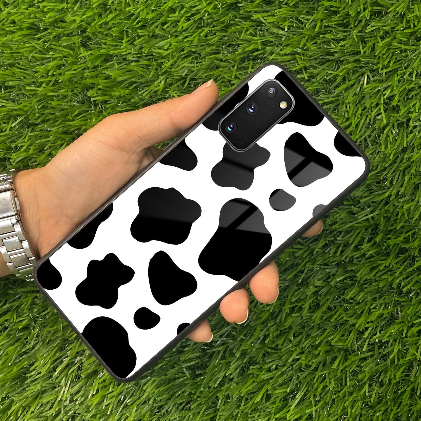 Cow Print Glass Phone Case And Cover For samsung ShopOnCliQ