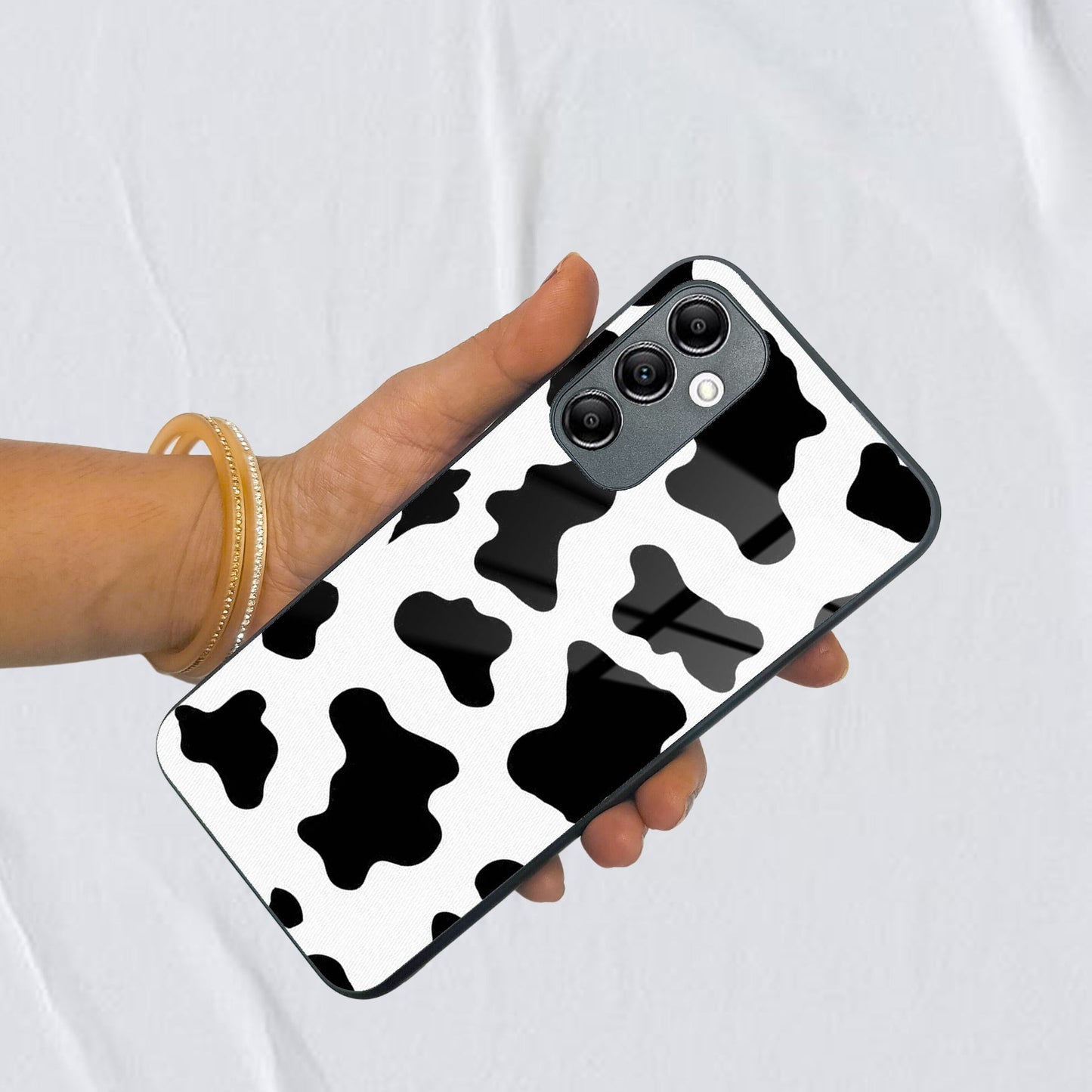 Cow Print Glass Phone Case And Cover For samsung ShopOnCliQ