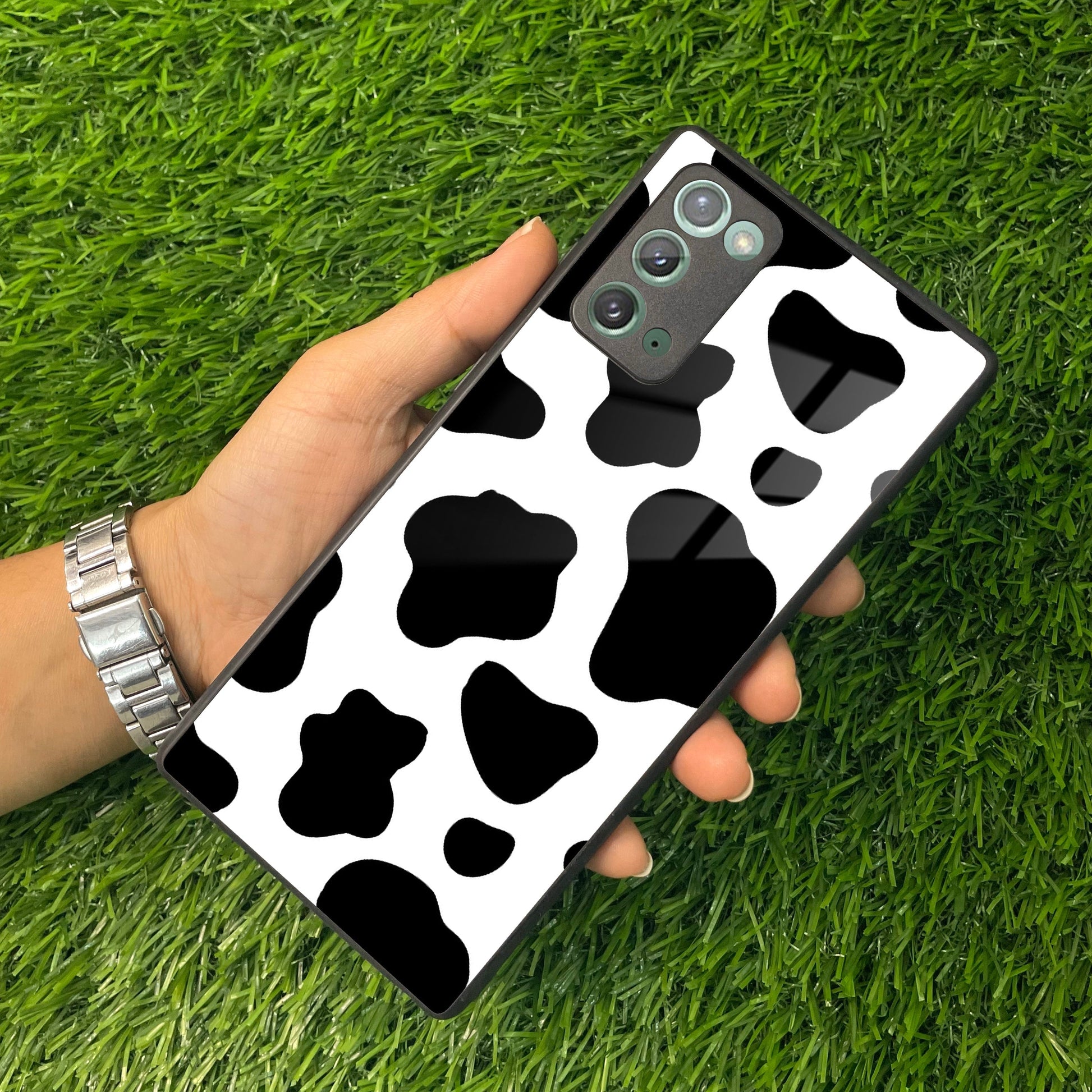 Cow Print Glass Phone Case And Cover For samsung ShopOnCliQ