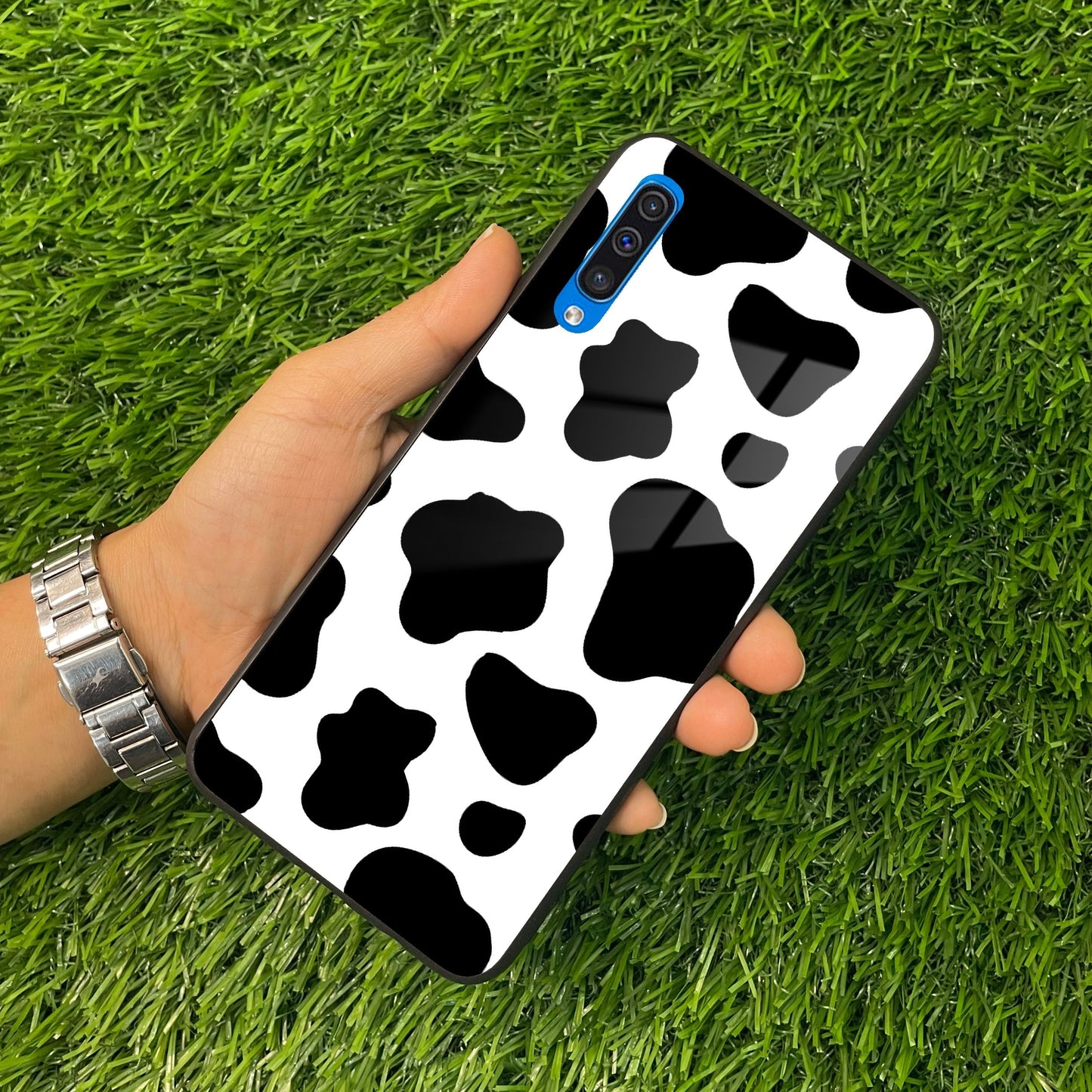 Cow Print Glass Phone Case And Cover For samsung ShopOnCliQ