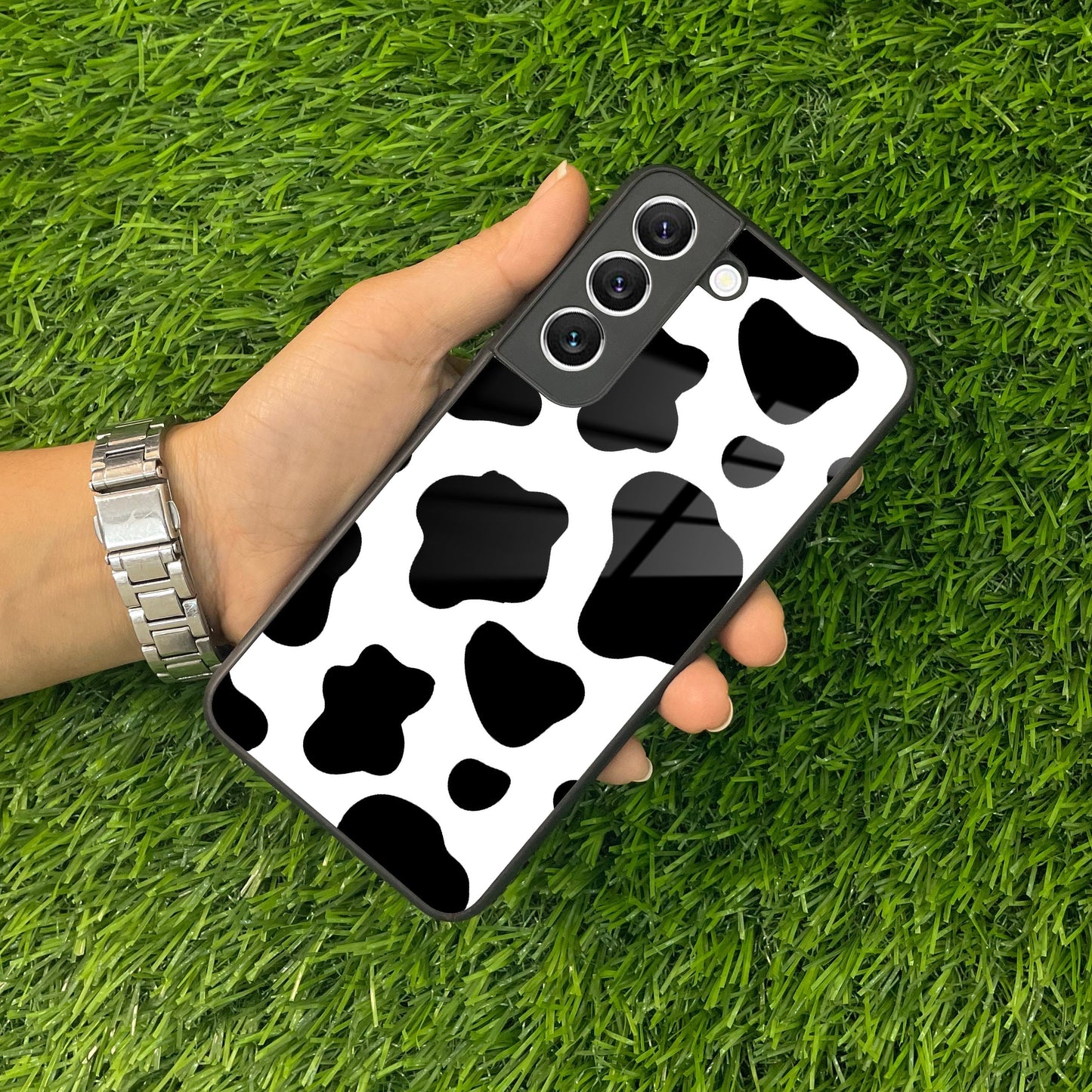 Cow Print Glass Phone Case And Cover For samsung ShopOnCliQ