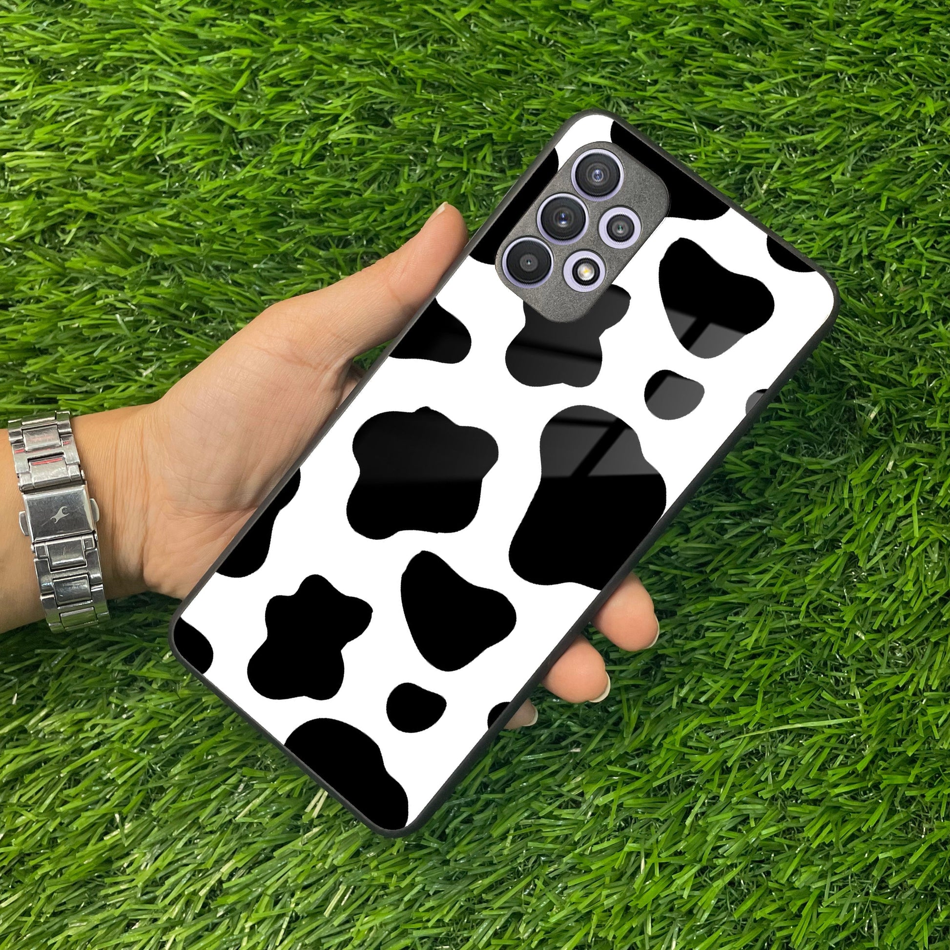 Cow Print Glass Phone Case And Cover For samsung ShopOnCliQ