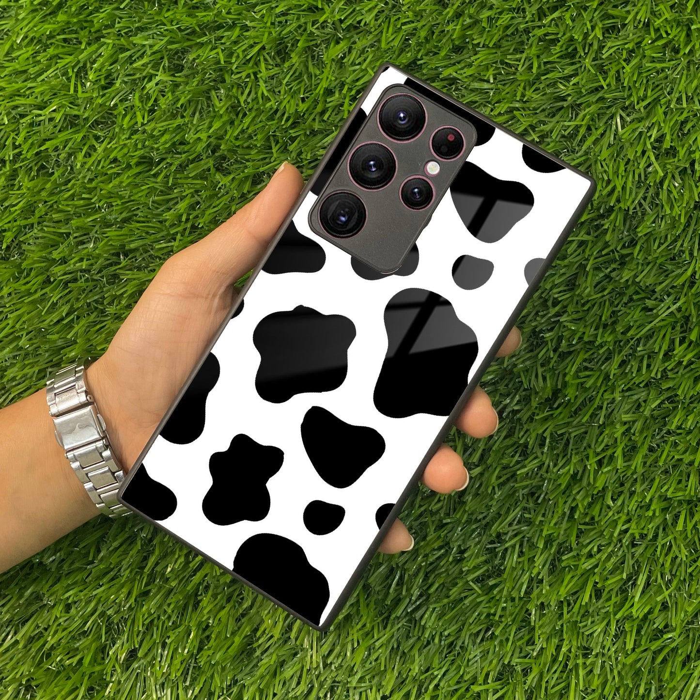 Cow Print Glass Phone Case And Cover For samsung ShopOnCliQ