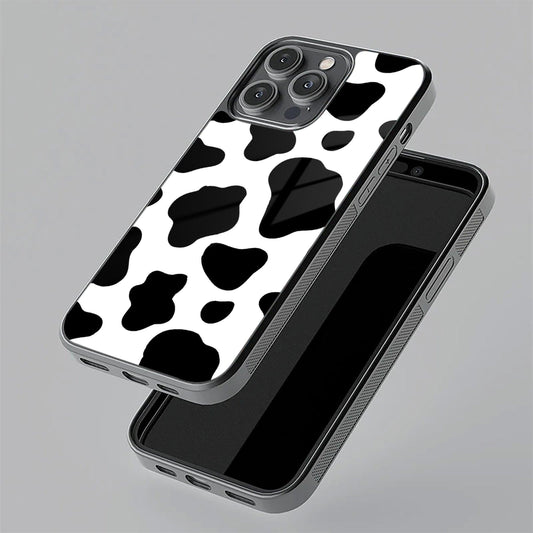 Cow Print Glass Phone Case And Cover for Poco - ShopOnCliQ