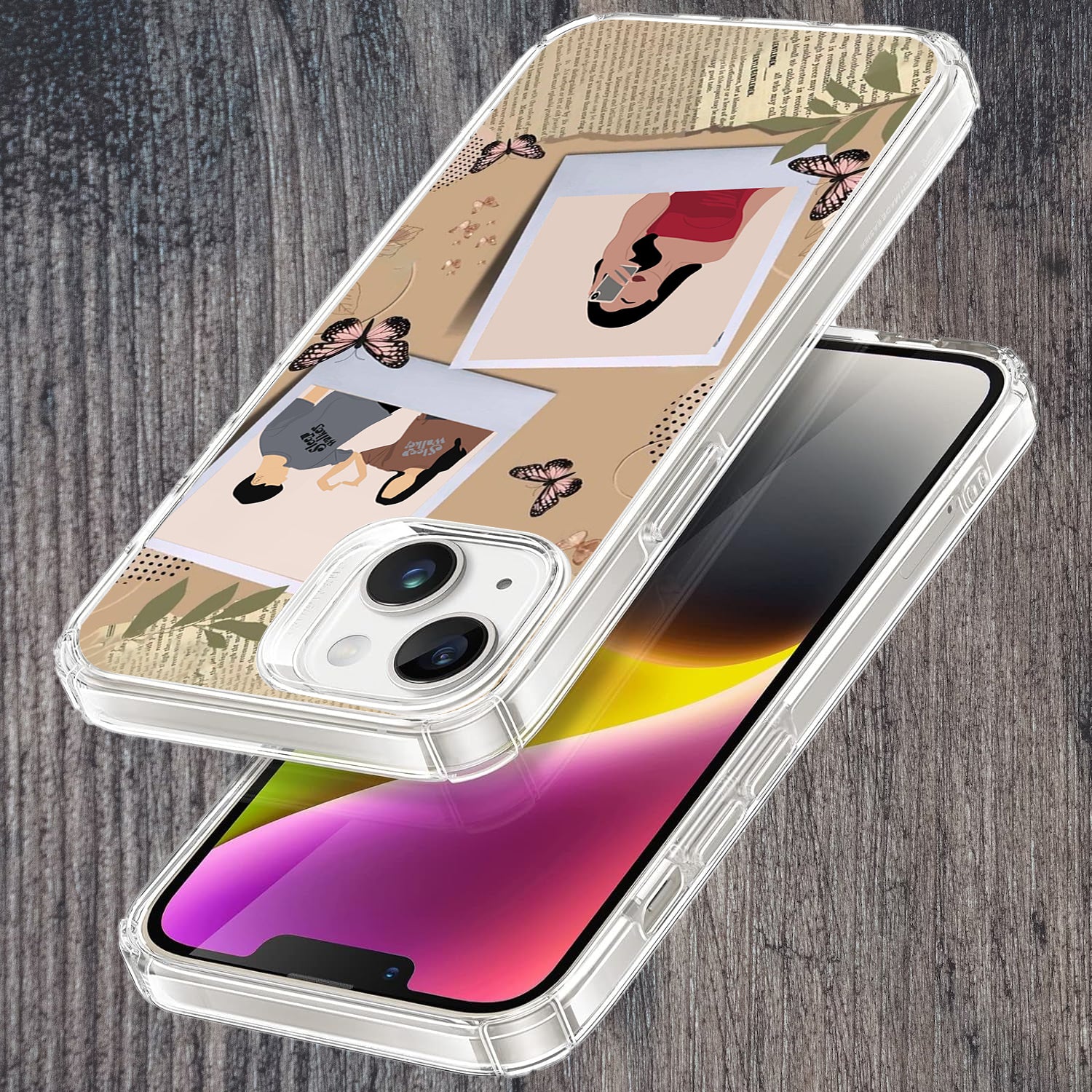 Creatistic Personlised Photo Transparent Silicon Case For Motorola ShopOnCliQ