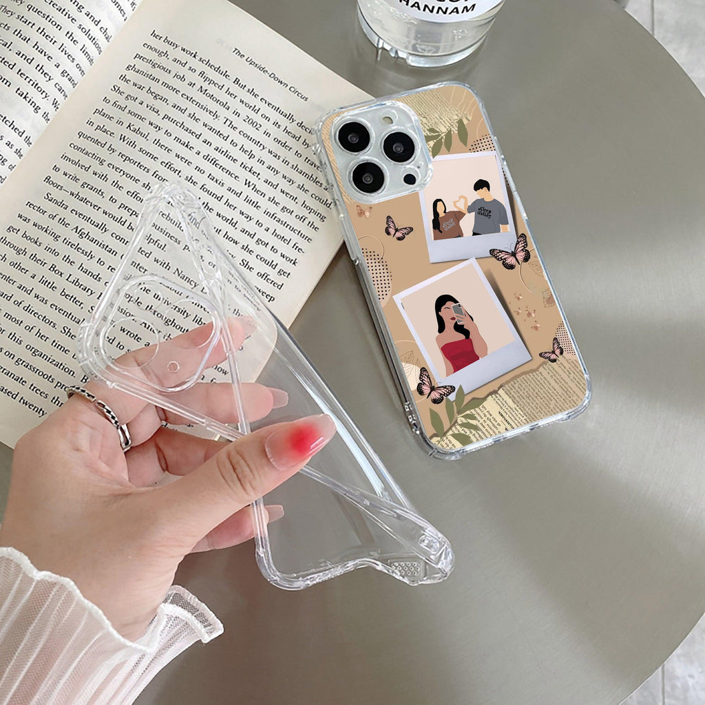 Creatistic Personlised Photo Transparent Silicon Case For Nothing - ShopOnCliQ