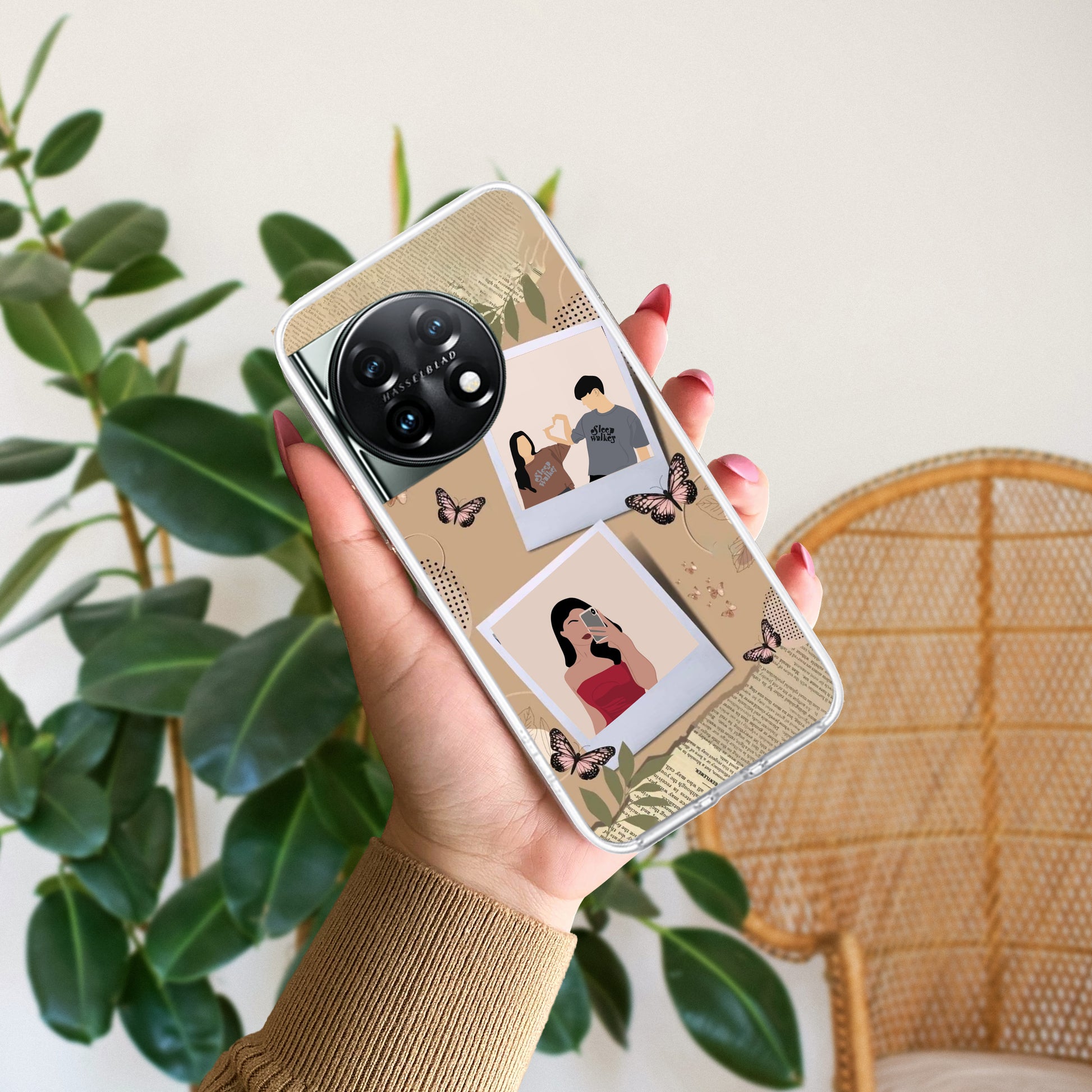 Creatistic Personlised Photo Transparent Silicon Case For OnePlus ShopOnCliQ