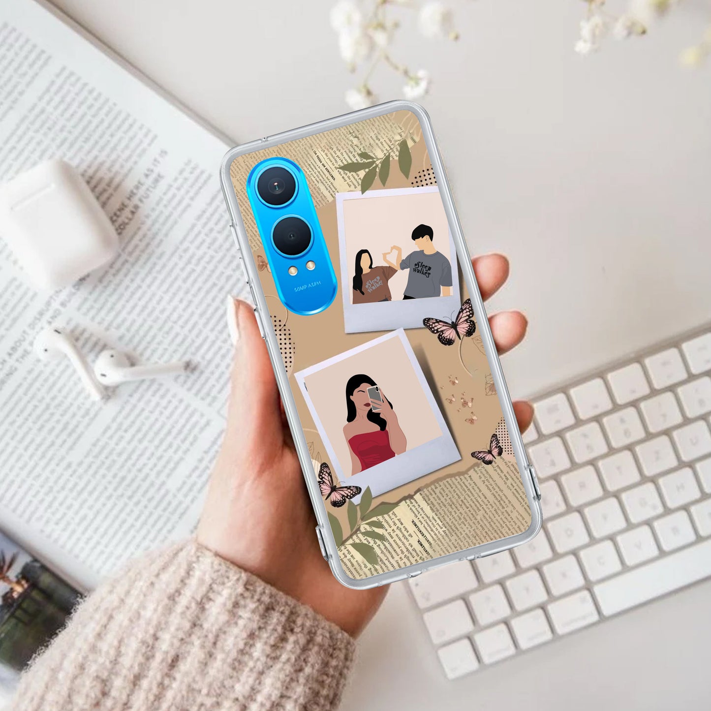 Creatistic Personlised Photo Transparent Silicon Case For OnePlus ShopOnCliQ