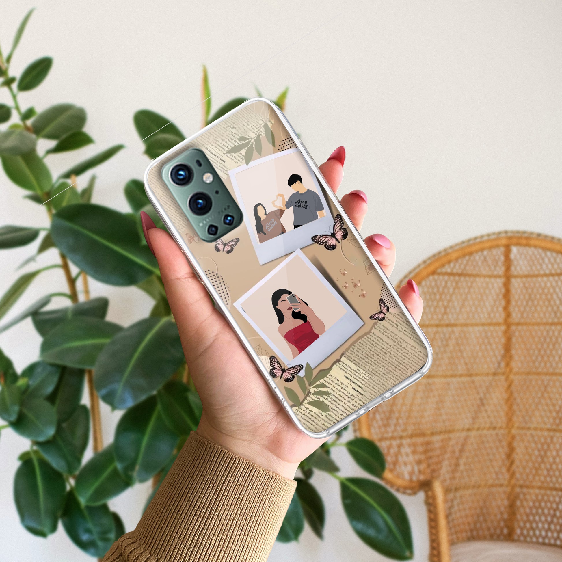 Creatistic Personlised Photo Transparent Silicon Case For OnePlus ShopOnCliQ