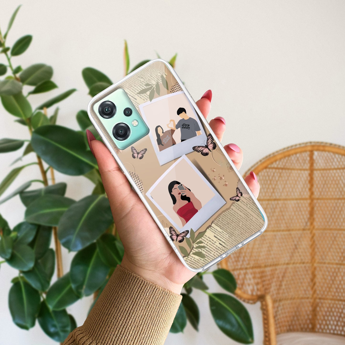 Creatistic Personlised Photo Transparent Silicon Case For OnePlus ShopOnCliQ