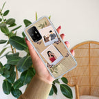 Creatistic Personlised  Photo Transparent Silicon Case For Oppo F21 Pro (4G)