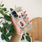 Creatistic Personlised  Photo Transparent Silicon Case For Oppo Reno 7 5G