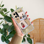 Creatistic Personlised  Photo Transparent Silicon Case For Oppo Reno 6 Pro 5G