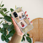 Creatistic Personlised  Photo Transparent Silicon Case For Oppo F19 Pro Plus