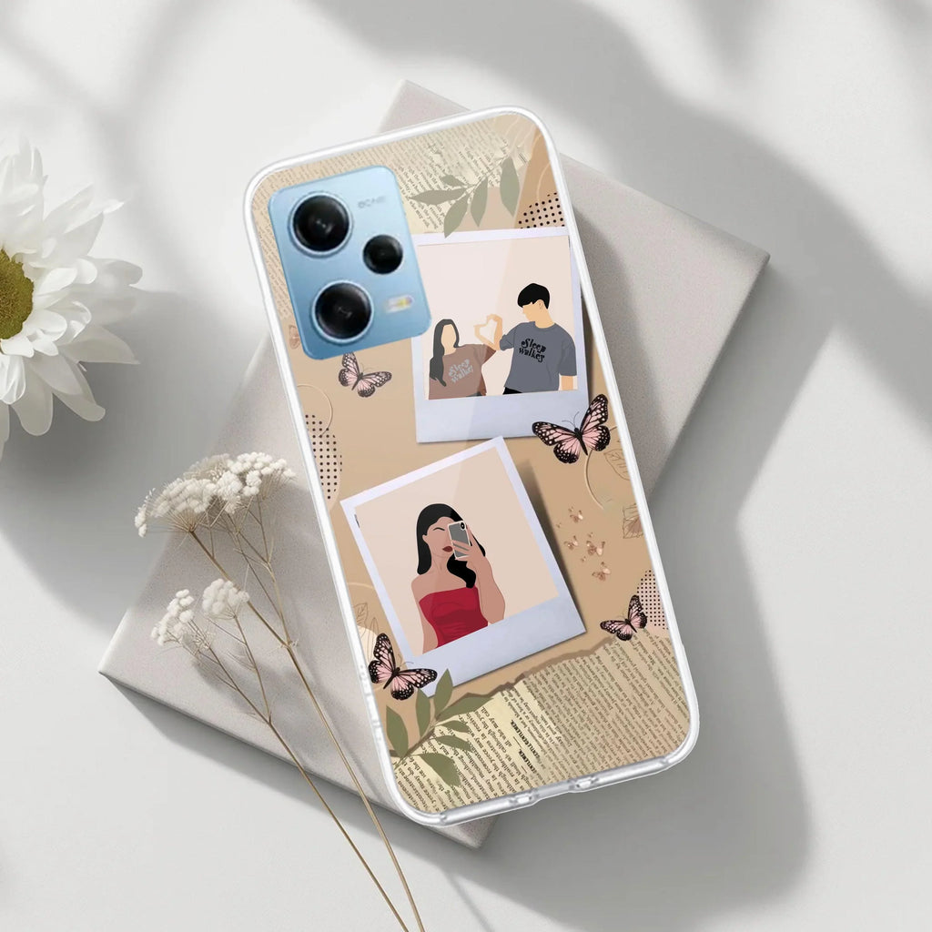 Creatistic Personlised  Photo Transparent Silicon Case For Poco X5 (5G)