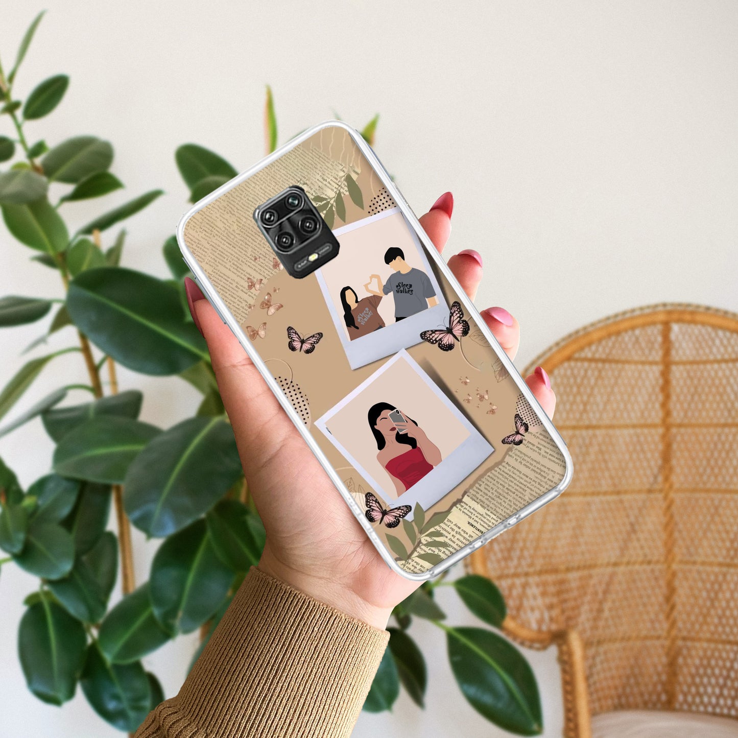 Creatistic Personlised Photo Transparent Silicon Case For Poco ShopOnCliQ