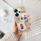 Creatistic Personlised  Photo Transparent Silicon Case For Poco F6 5G
