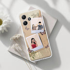 Creatistic Personlised  Photo Transparent Silicon Case For Poco M6 Plus 5G
