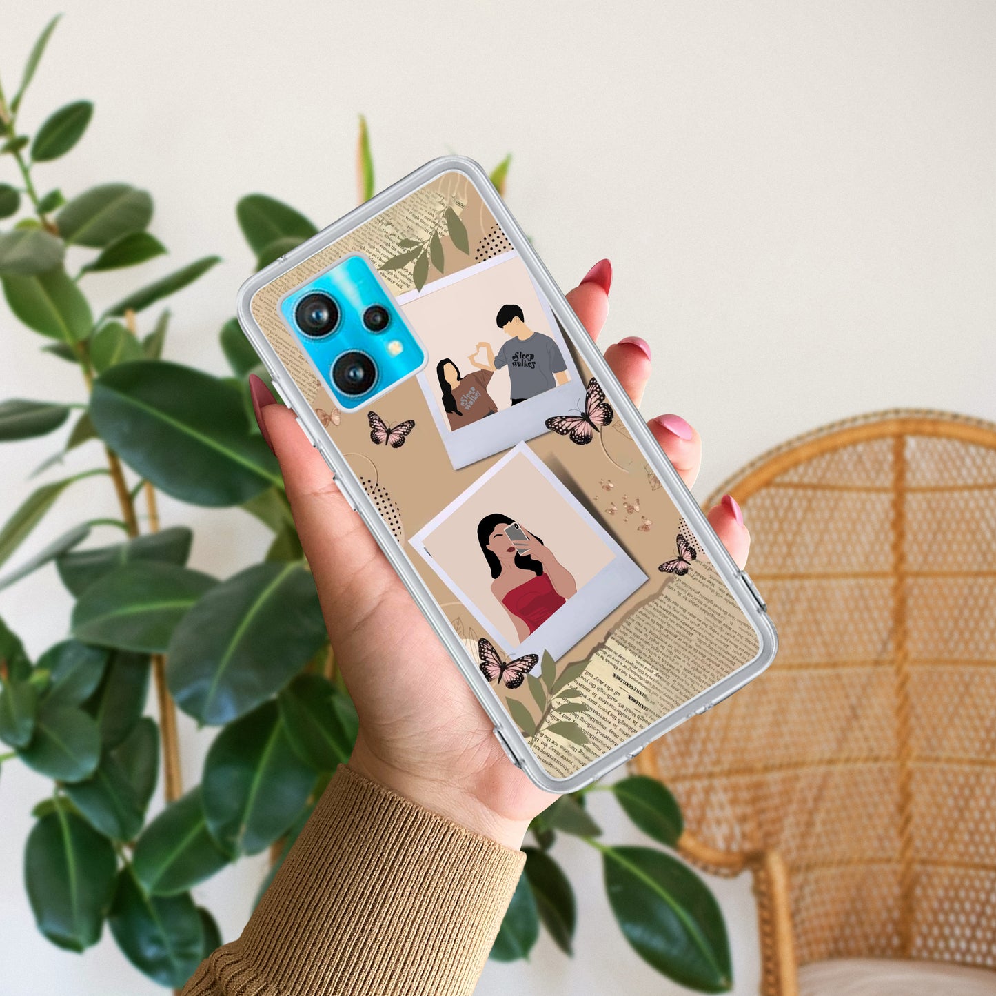 Creatistic Personlised Photo Transparent Silicon Case For Realme/Narzo - ShopOnCliQ