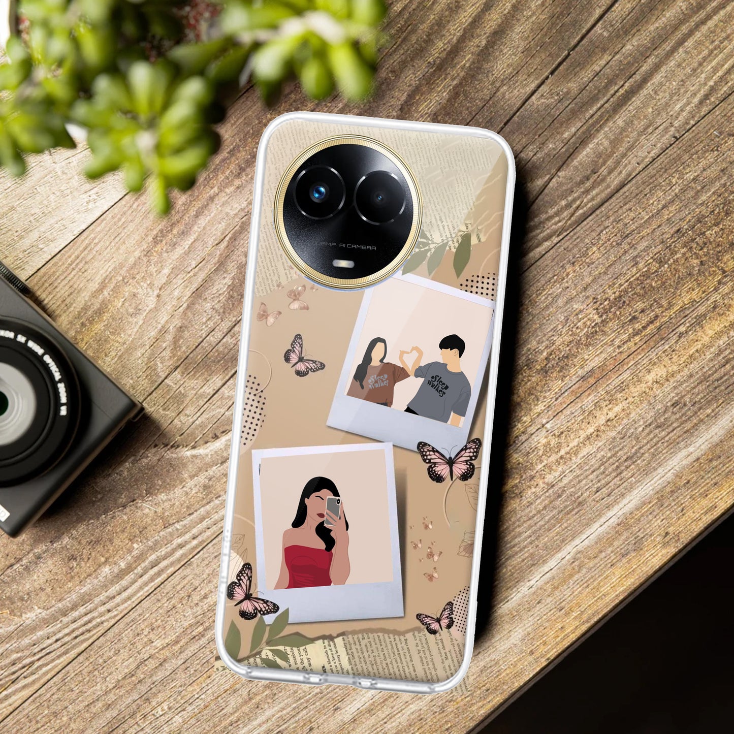 Creatistic Personlised Photo Transparent Silicon Case For Realme/Narzo - ShopOnCliQ