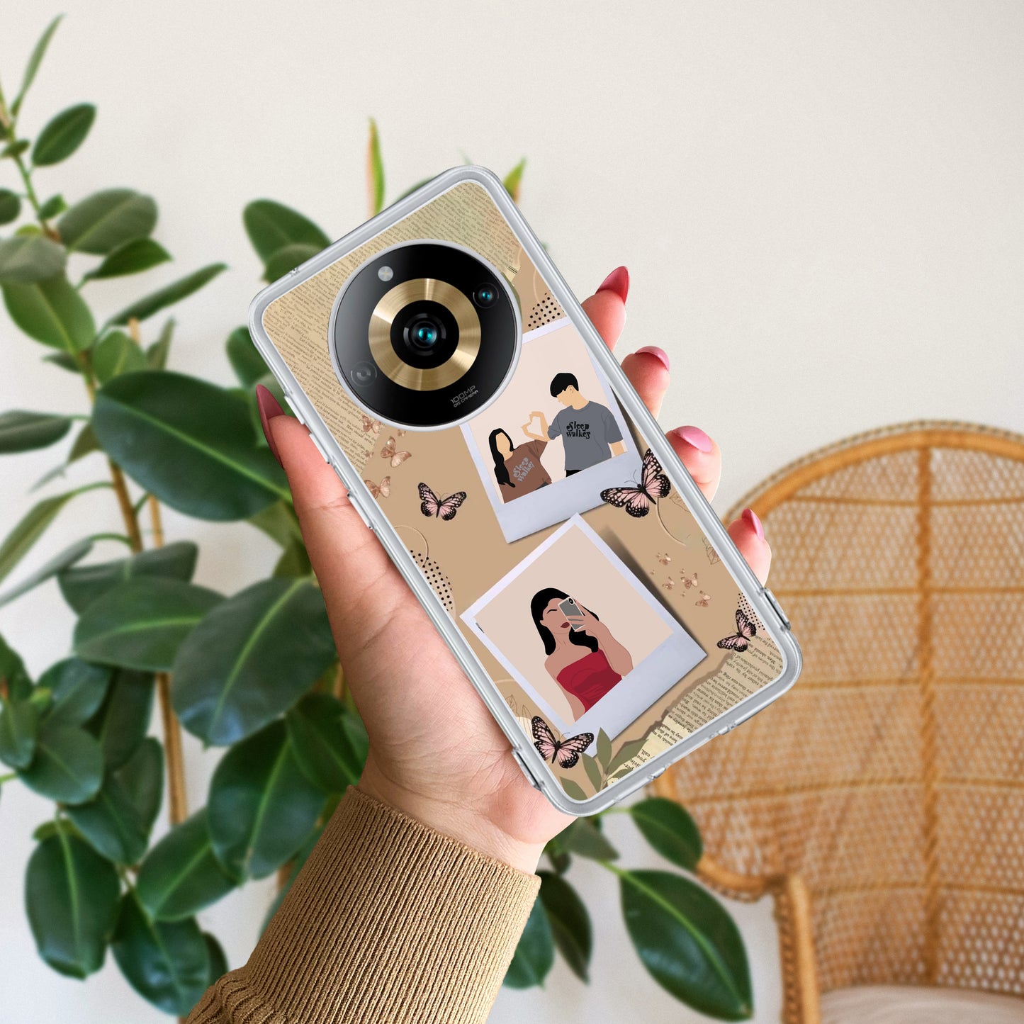 Creatistic Personlised Photo Transparent Silicon Case For Realme/Narzo - ShopOnCliQ