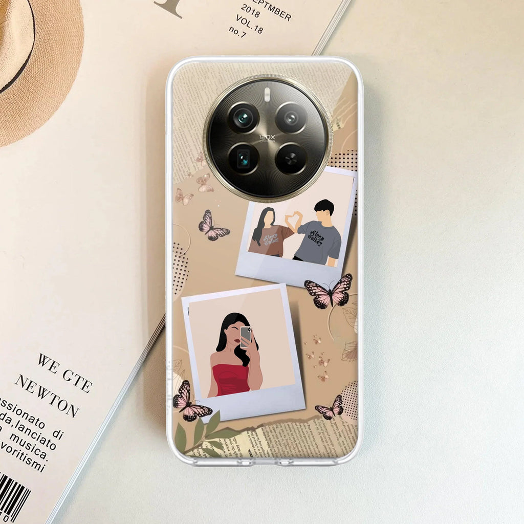Creatistic Personlised  Photo Transparent Silicon Case For Realme Narzo 60X /  Realme 11X