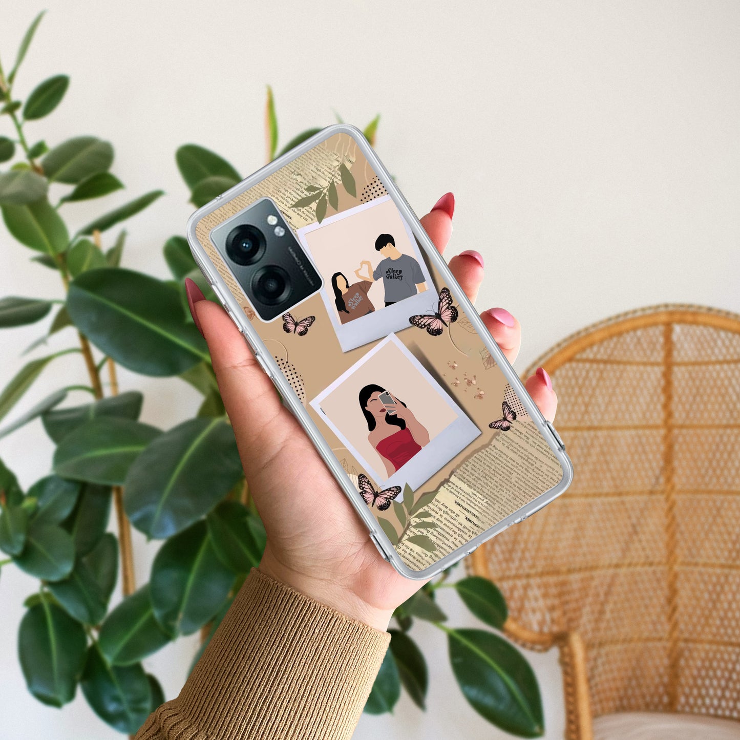 Creatistic Personlised Photo Transparent Silicon Case For Realme/Narzo ShopOnCliQ