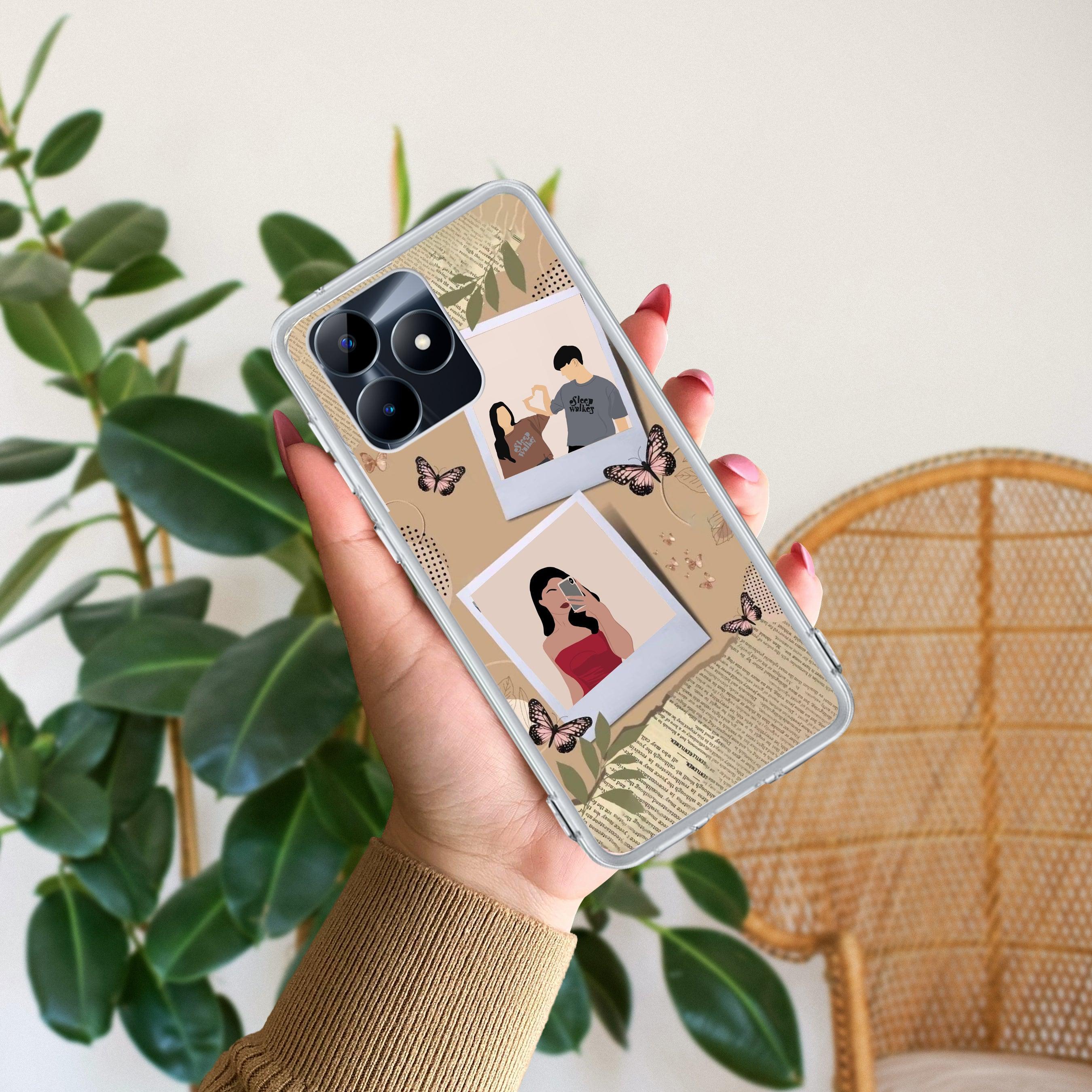 Creatistic Personlised  Photo Transparent Silicon Case For Realme/Narzo