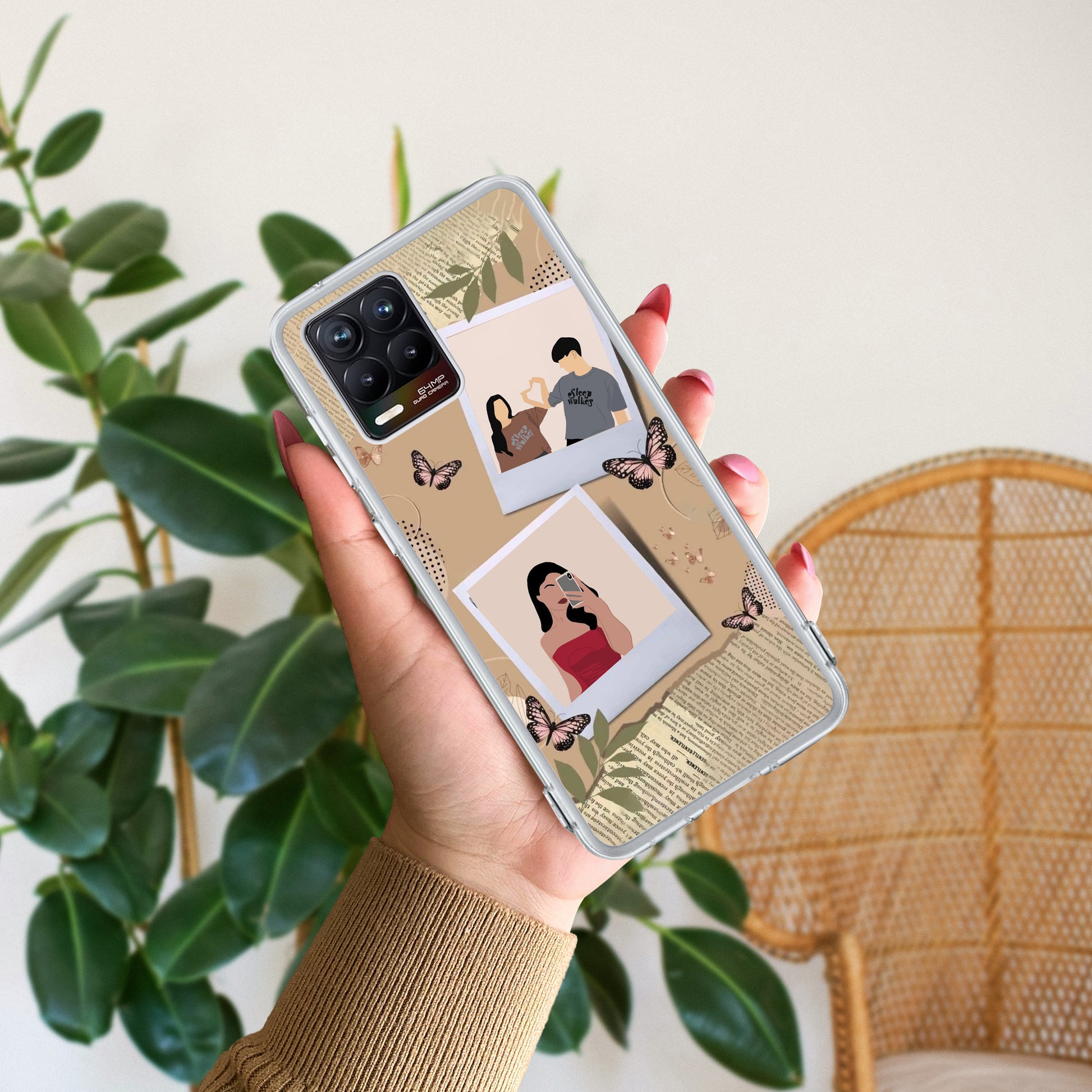 Creatistic Personlised Photo Transparent Silicon Case For Realme/Narzo - ShopOnCliQ