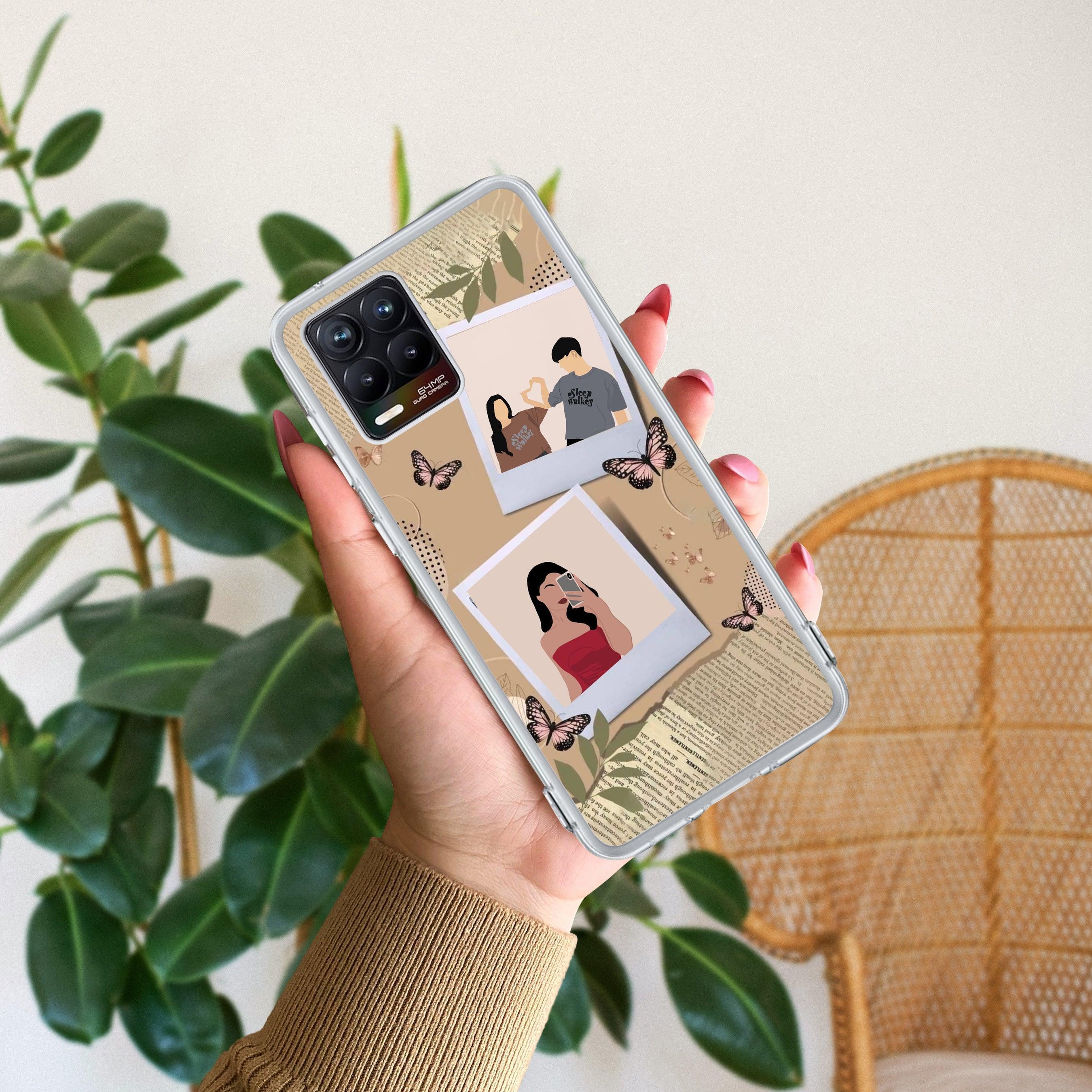 Creatistic Personlised  Photo Transparent Silicon Case For Realme 8 4G / Realme 8 Pro
